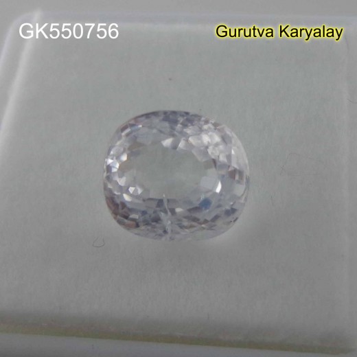 Ratti-4.70(4.26ct) Real White Zircon 